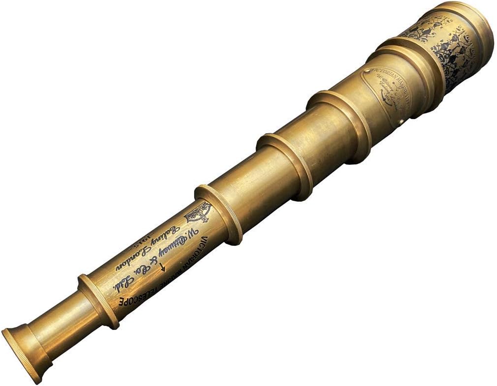Brass Handheld Pirate Spyglass Telescope