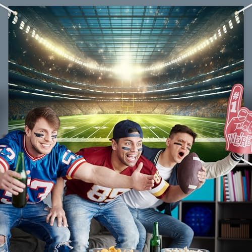 BECKTEN Football Field Photography Background 72x43in