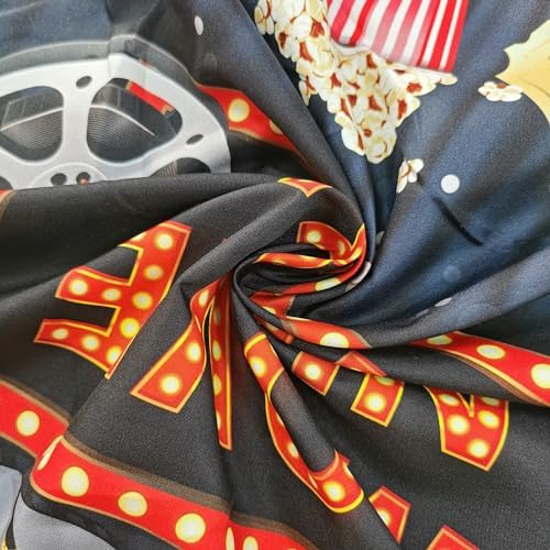Movie Night Backdrop 7x5ft for Parties and Photo Booths