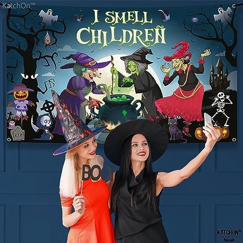 Spooky I Smell Children Halloween Banner - 72x44 Inch