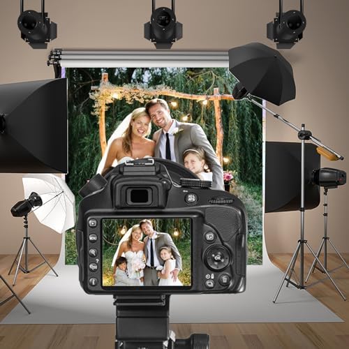 Baocicco 10x10ft Rustic Wedding Backdrop