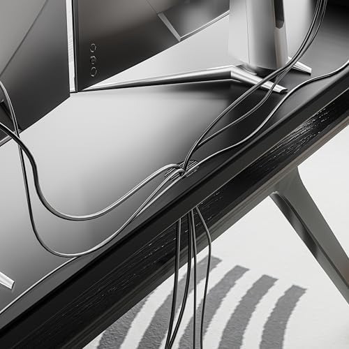 All-Metal Foldable Monitor Stand with Phone Holder