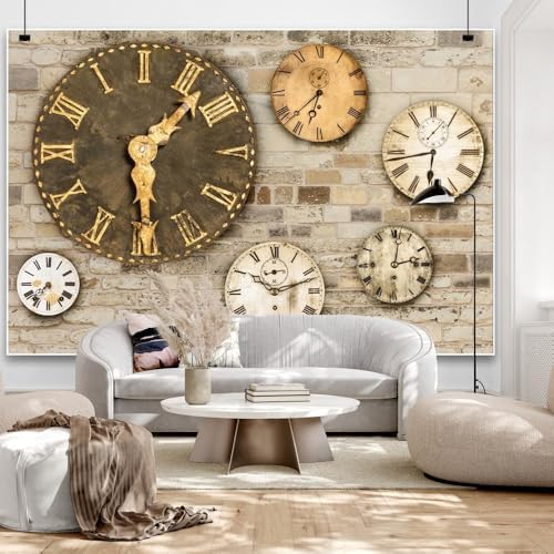 Vie Savaran 6x4ft Vintage Clock Backdrop