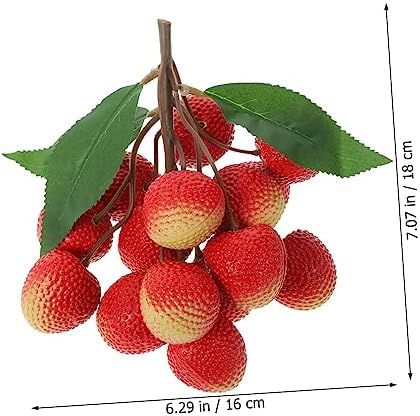 Wakauto Realistic Artificial Lychee Posing Prop