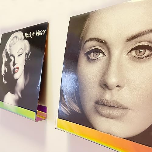 OrigoDeco 12 Inch Iridescent Vinyl Wall Mount Display