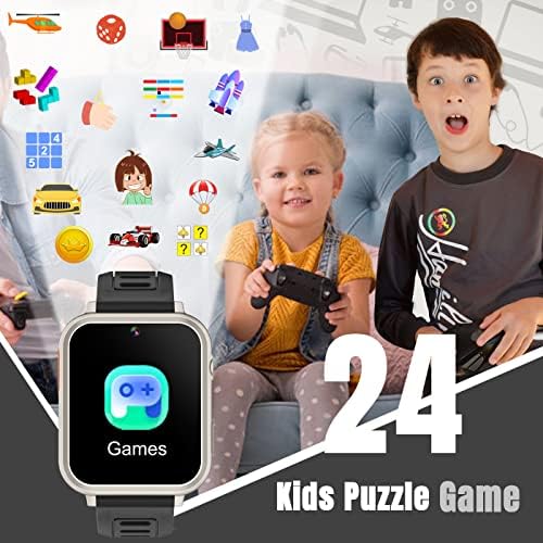 Kids Smart Watch with HD Camera and 24 Puzzle Games