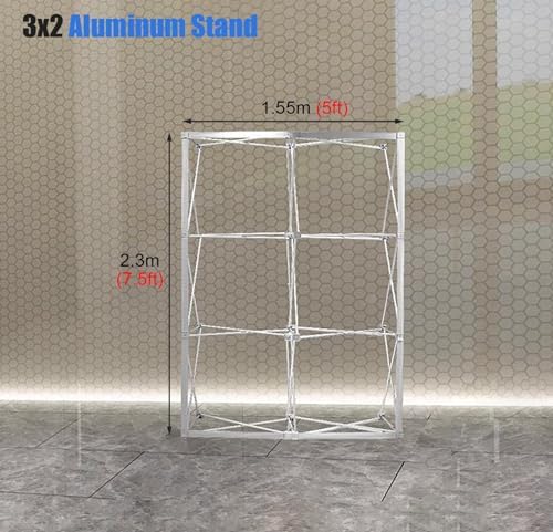 Foldable Aluminum Tension Backdrop Stand for Trade Shows and Events