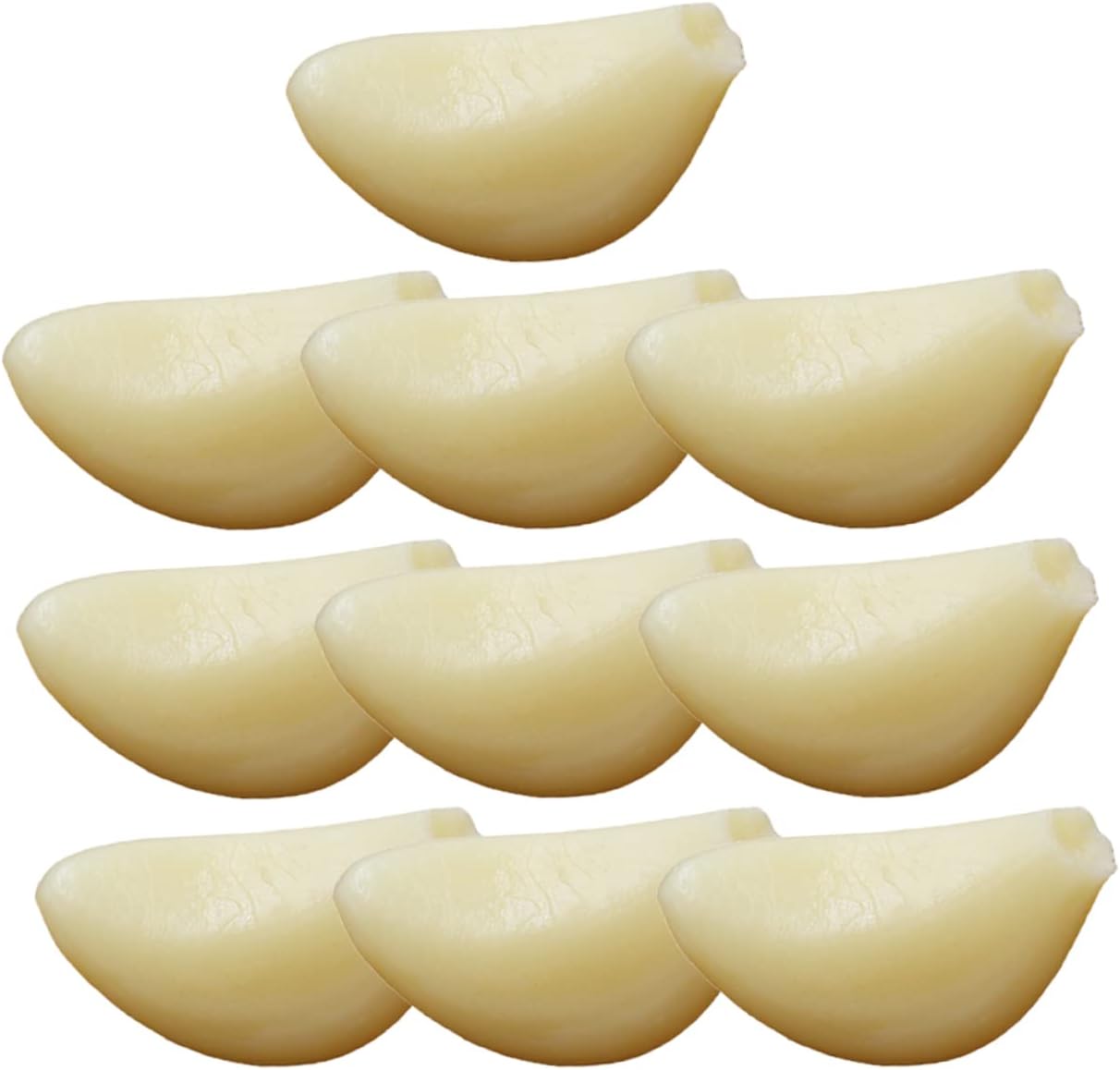 IMIKEYA Realistic Artificial Garlic Cloves for Kitchen Photography and Display