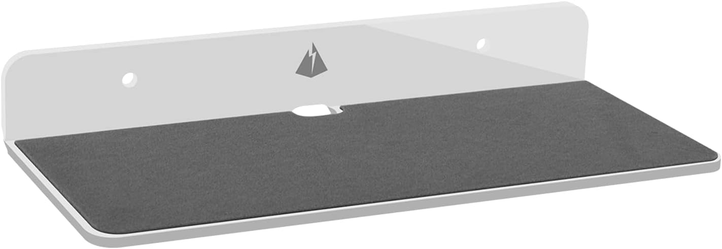 TXEsign Wall Shelf Speaker Mount 9-Inch White