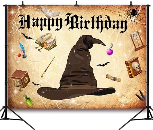 7x5FT Magic Wizard Halloween Background for Party Photos