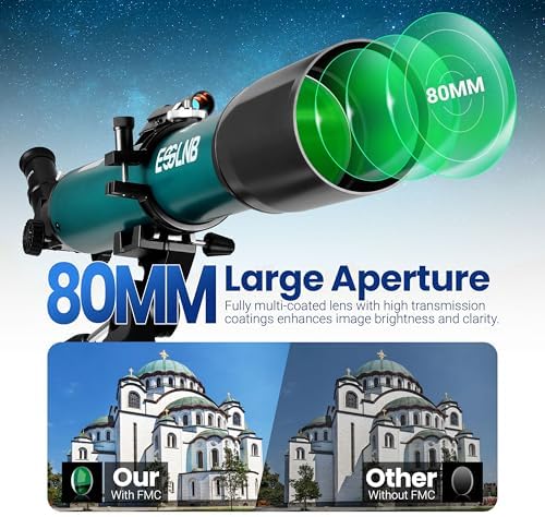 ESSLNB 80mm Telescope with Stargazing App