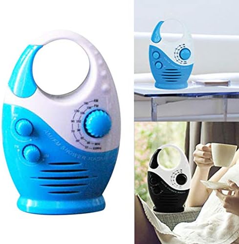 Saycker Shower Radio with AM FM and Top Handle