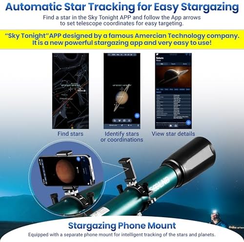 ESSLNB 80mm Telescope with Stargazing App