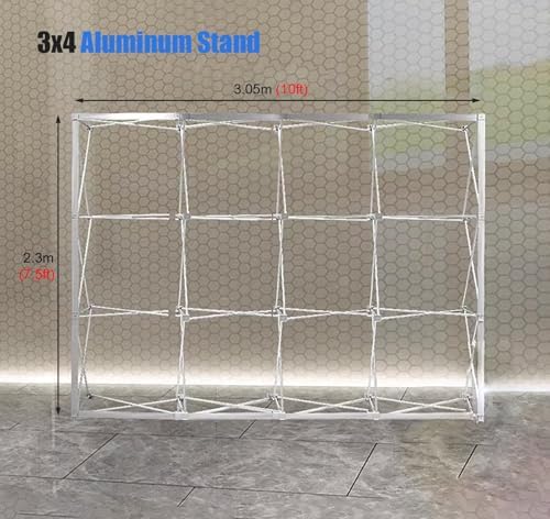 Portable Tension Fabric Pop Up Display Stand 75ftx10ft