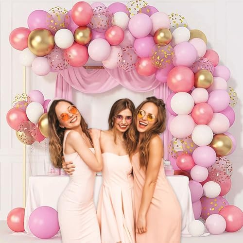 Light Pink 10x10 Feet Backdrop Curtains 2 Panels for Parties