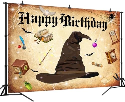 7x5FT Magic Wizard Halloween Background for Party Photos