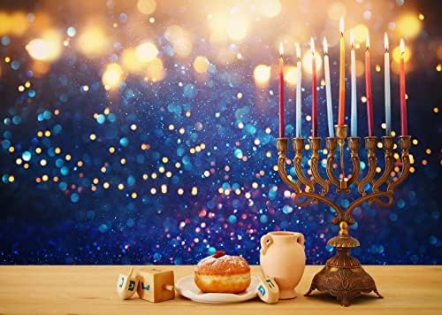 BELECO 9x6ft Hanukkah Photography Backdrop