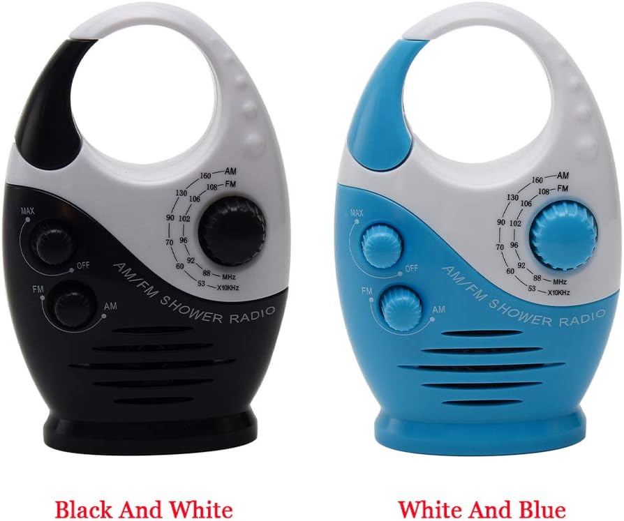 Saycker Shower Radio with AM FM and Top Handle