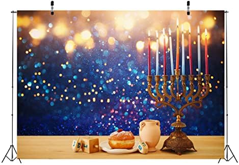 BELECO 9x6ft Hanukkah Photography Backdrop