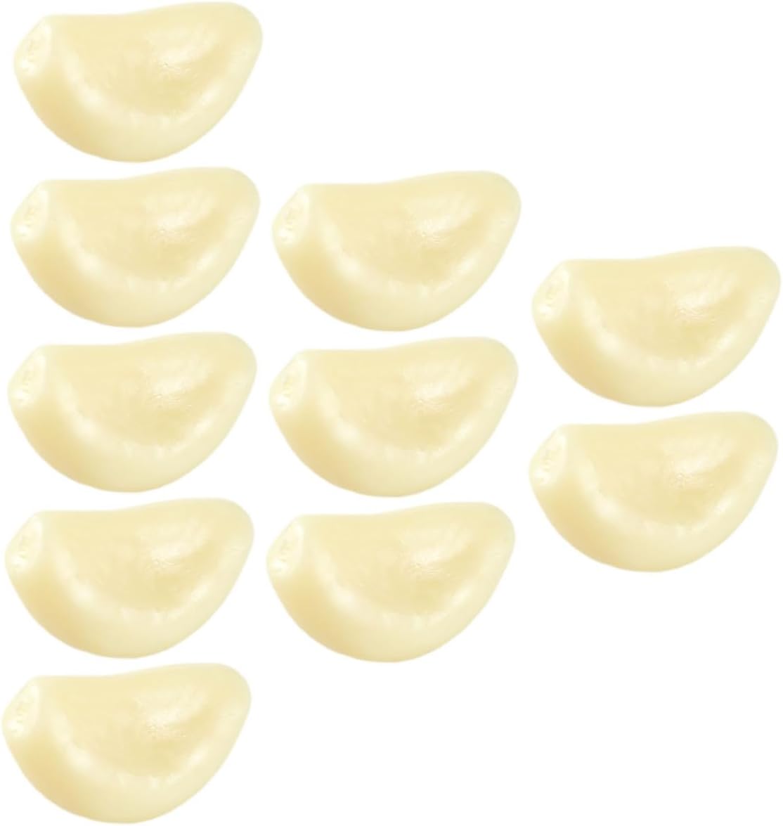 10pcs Artificial Garlic Flakes for Photo Studio Props