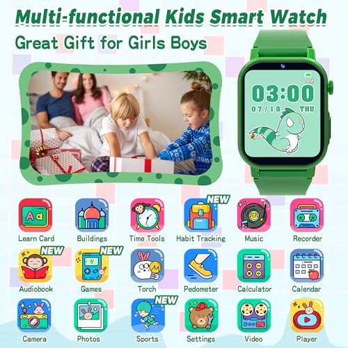 Kids Smart Watch with 32 Puzzle Games and HD Touch Screen