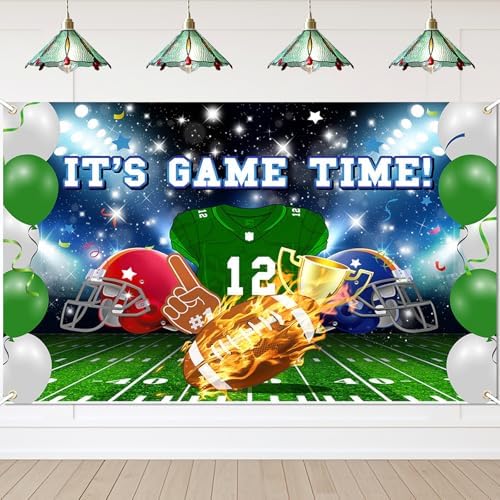 Avezano Football Party Decor Banner 708 x 433 Inch