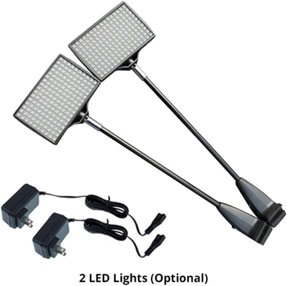 HIWOOSIGN LED Light 2 Pack for Pop-Up Display Stand Frame Only