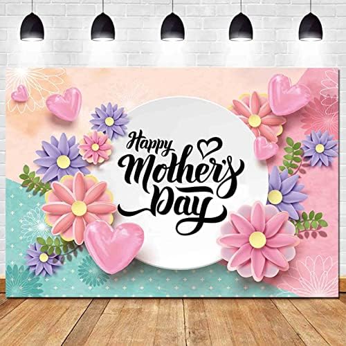 HQM 8x6FT Soft Polyester Floral Photo Background