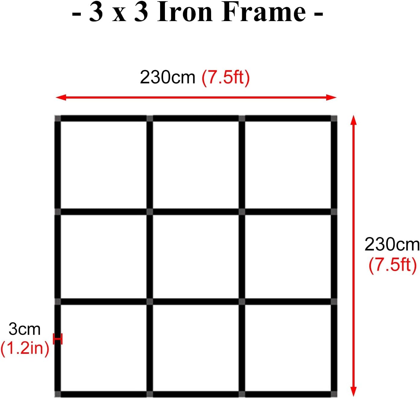 Adjustable Tension Fabric Backdrop Stand for Events
