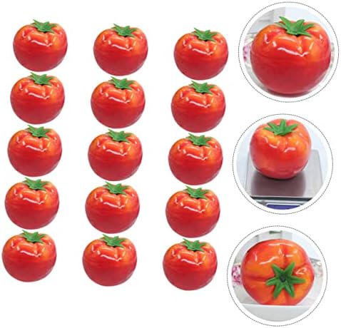 Zerodeko 15 Piece Foam Artificial Tomato Decor