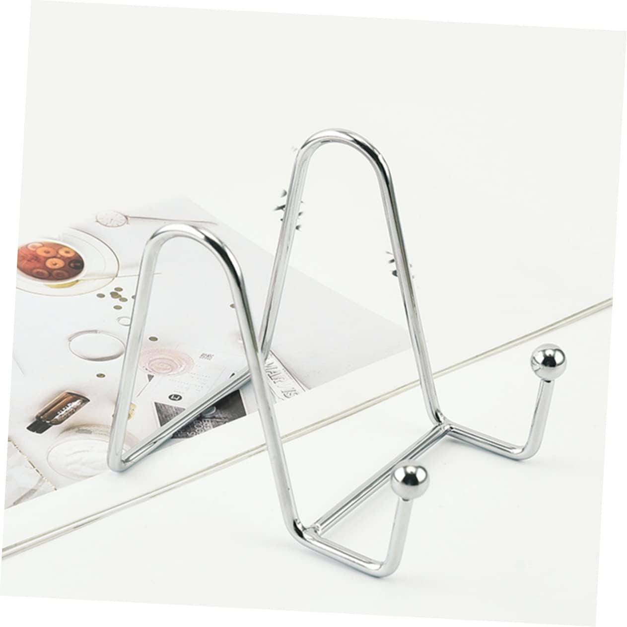 LIFKICH 2pcs Iron Artwork Display Stands