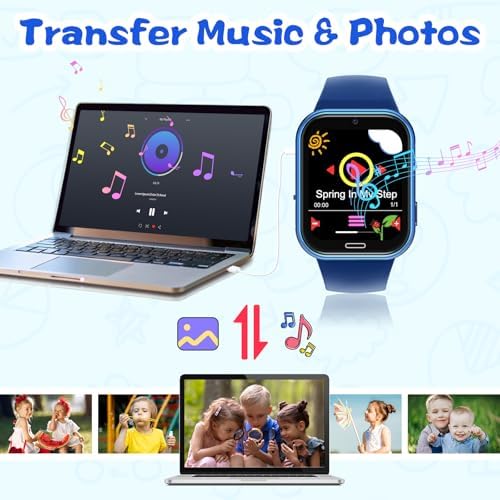 Xipax Kids Smartwatch with 19 Games and Camera