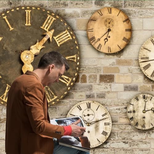 Vie Savaran 6x4ft Vintage Clock Backdrop