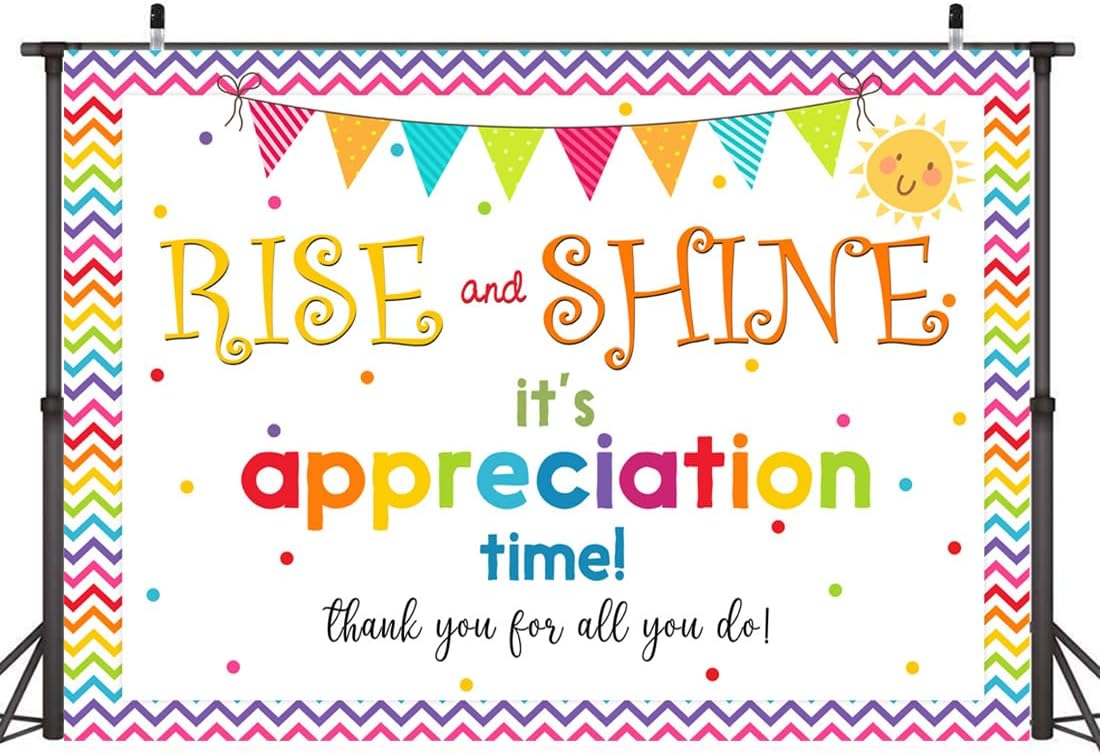 Thank You Banner Backdrop 7x5ft Appreciation Decor