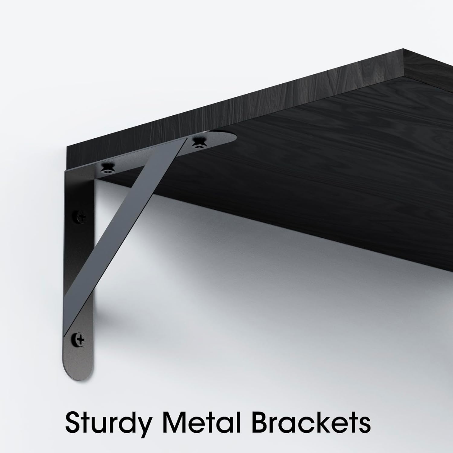 Projector Wall Mount Floating Shelf with Cable Management