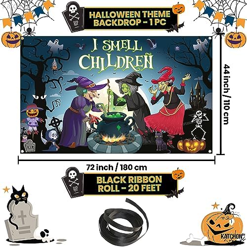Spooky I Smell Children Halloween Banner - 72x44 Inch