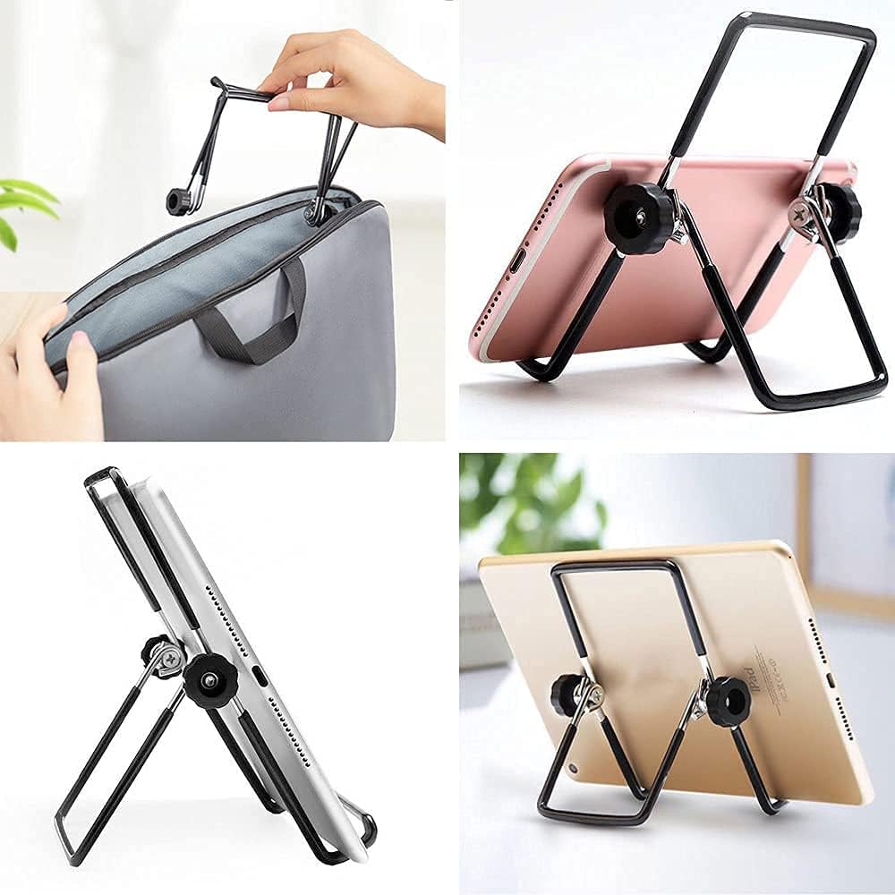 Adjustable Foldable Easel for Tablets and Phones