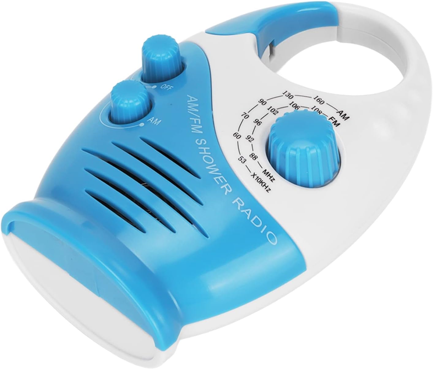 Vikye Portable Radio AM FM Waterproof Battery Powered Shower Radio