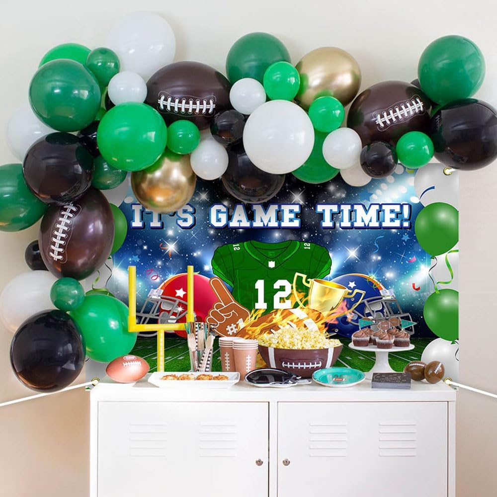 Avezano Football Party Decor Banner 708 x 433 Inch