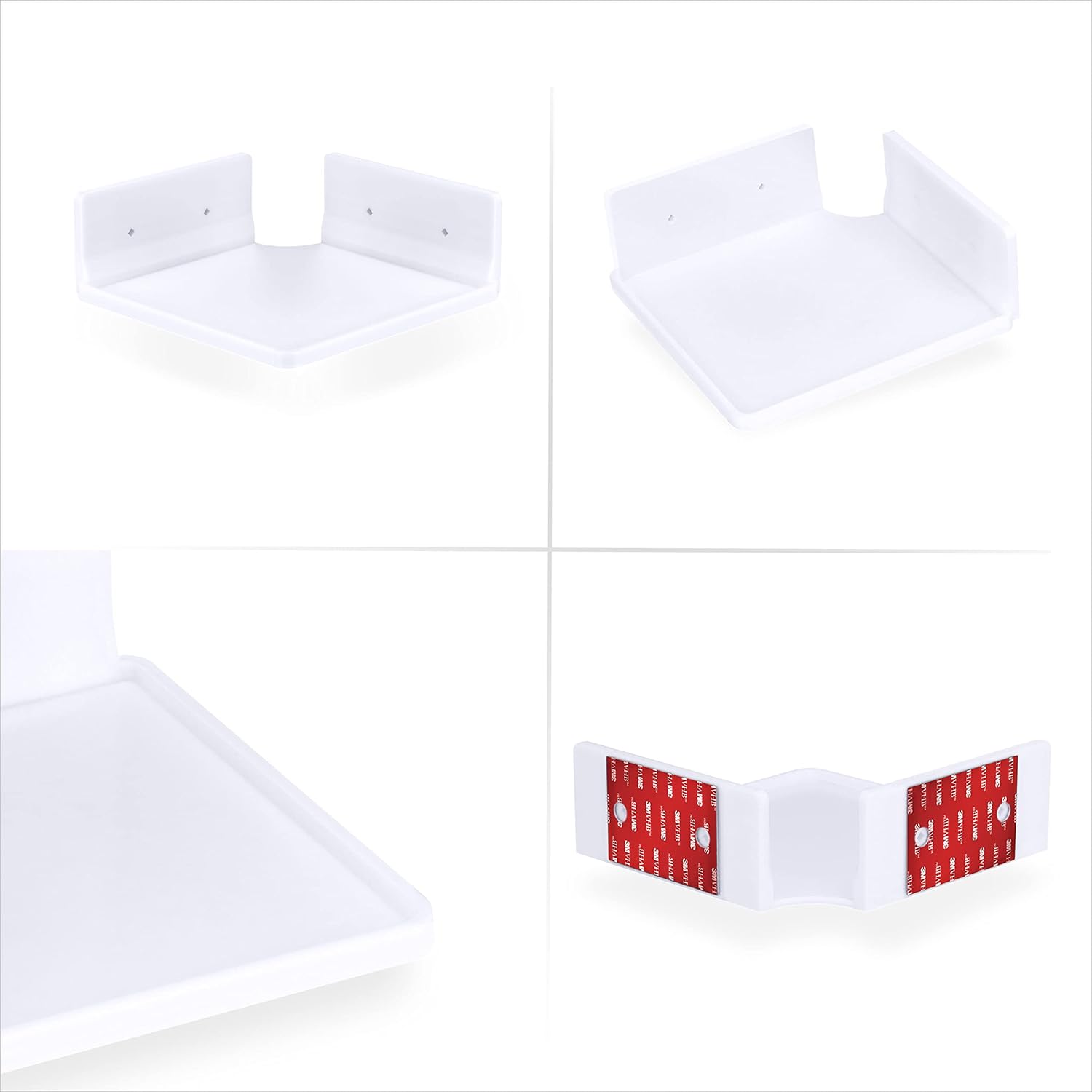 BRAINWAVZ 65 In Corner Shelf Mount Holder