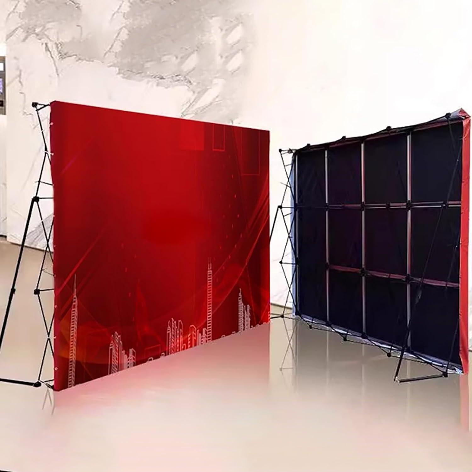 Tension Fabric Display Stand Booth Frame 10x125ft Portable Pop Up