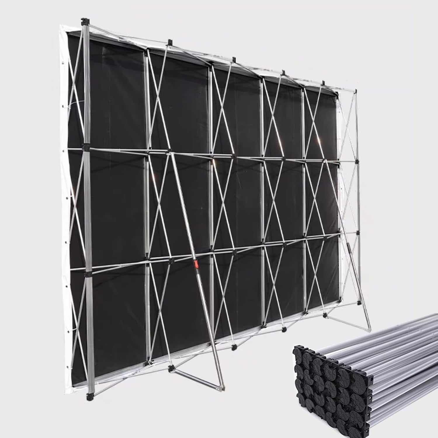 Collapsible Aluminum Banner Stand for Weddings and Events