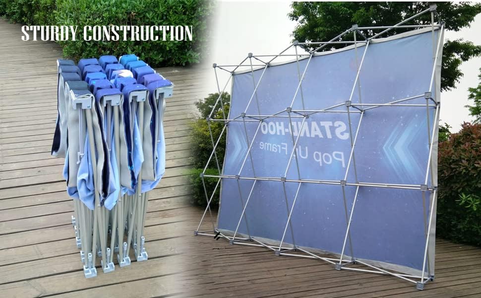 NOLOG 8x10 Fabric Pop Up Display Stand