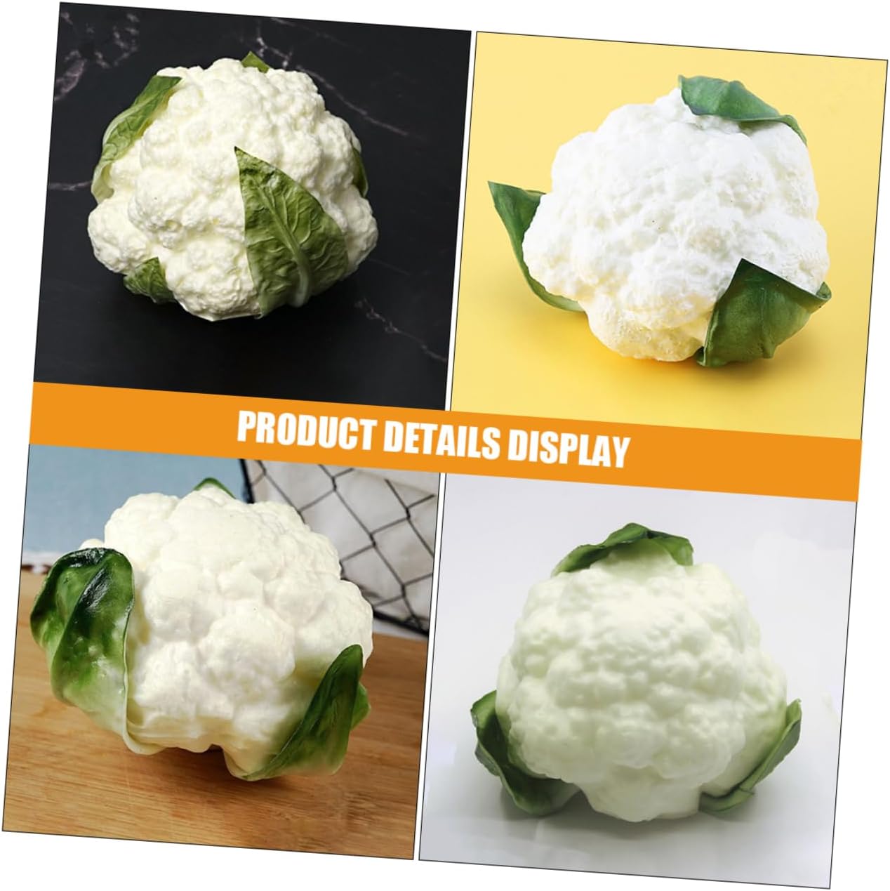 STOBAZA Realistic Fake Broccoli Photography Prop