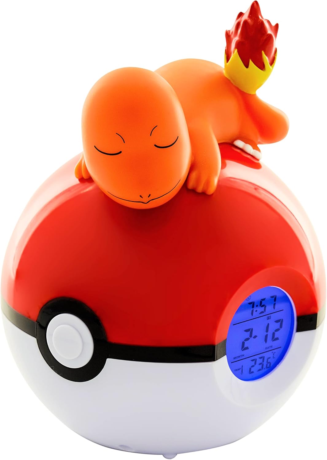 811368 Pokemon Charmander Light Up FM Alarm Clock