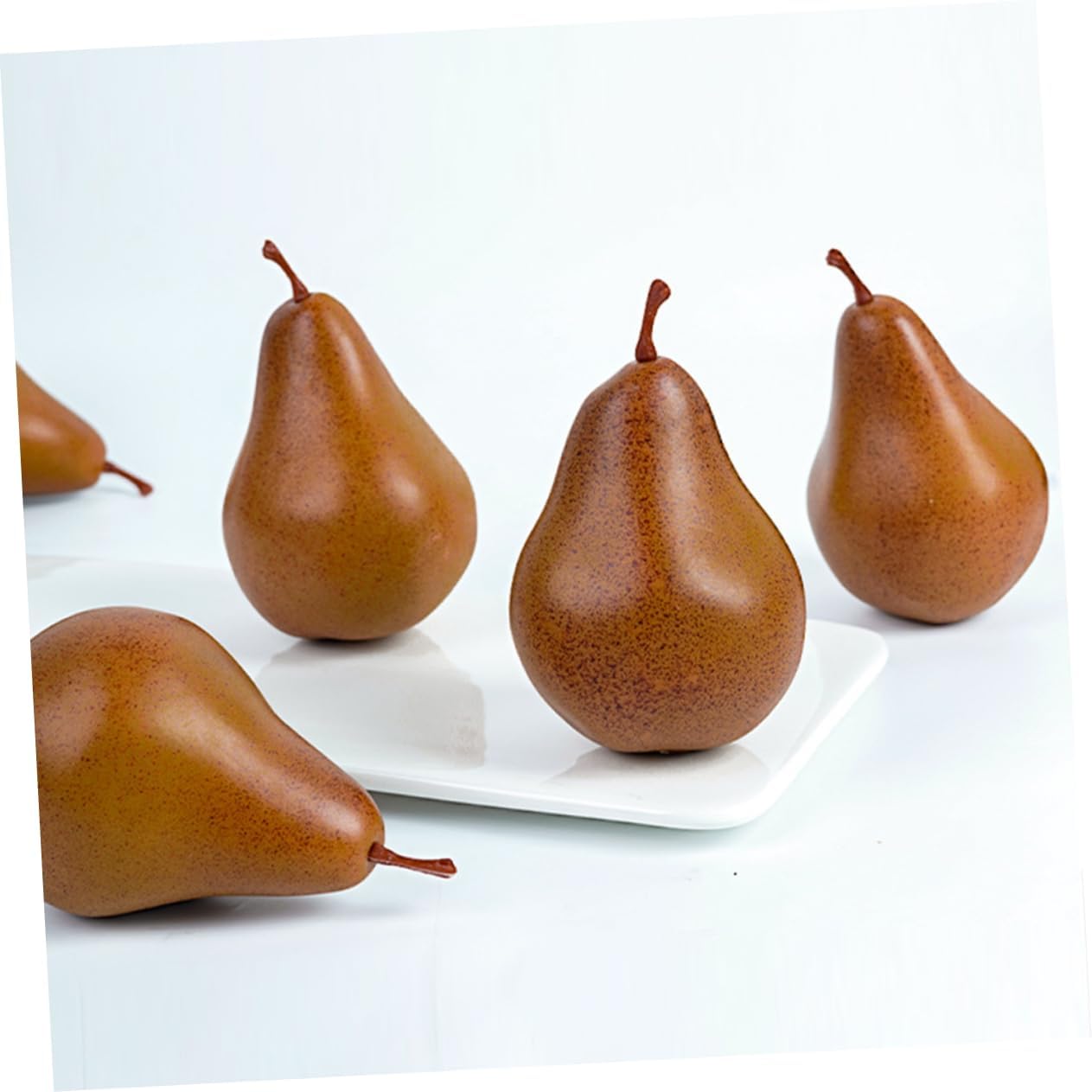 FAVOMOTO Artificial Pears for Home Garden Photo Props