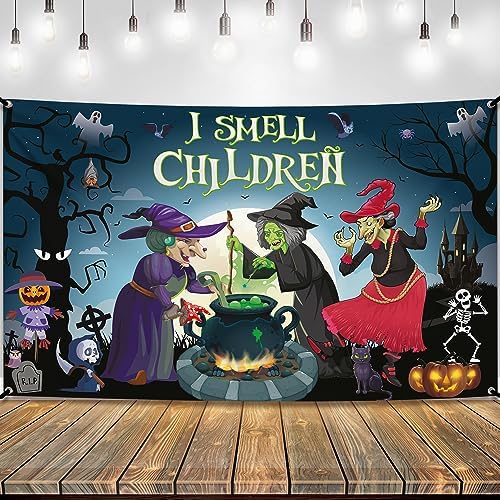 Spooky I Smell Children Halloween Banner - 72x44 Inch