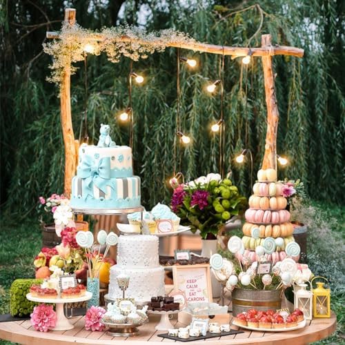 Baocicco 10x10ft Rustic Wedding Backdrop