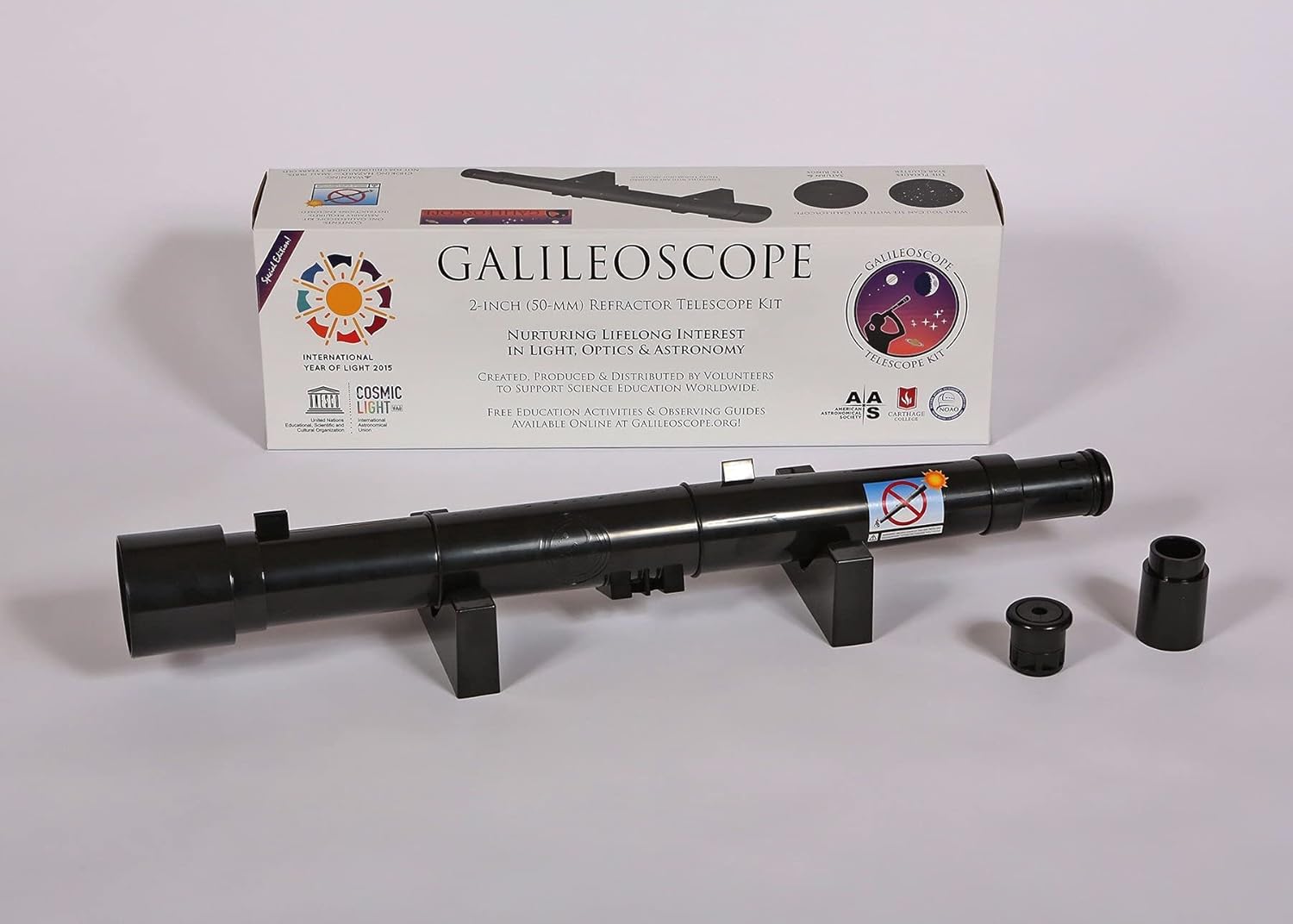 Explore Scientific Bresser Galileoscope 50mm Refractor Telescope Kit