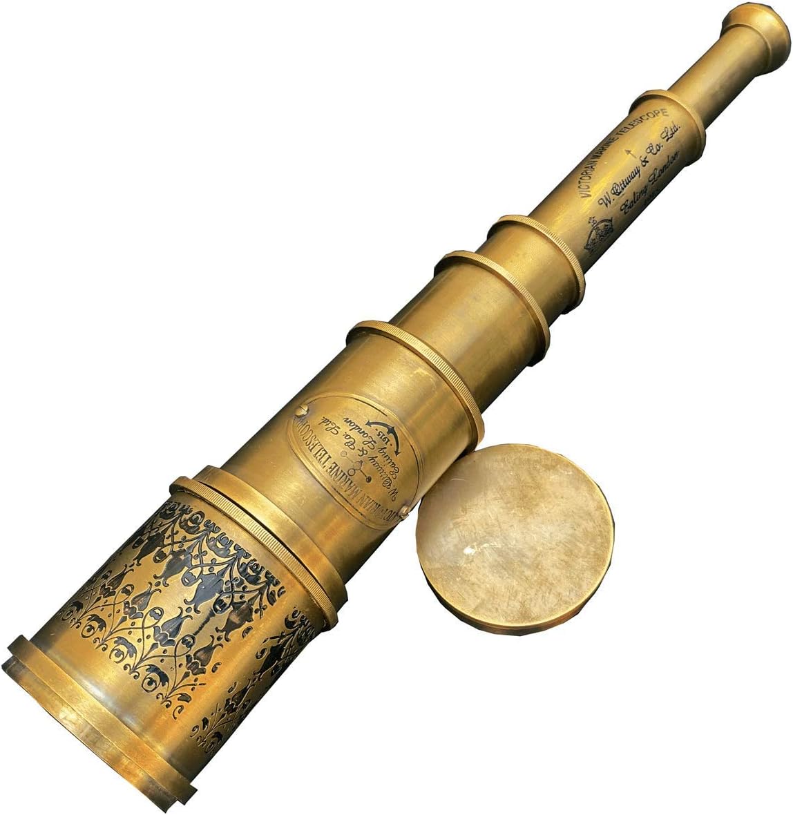 Brass Handheld Pirate Spyglass Telescope